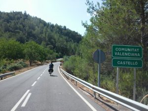 Paso de la provincia de Teruel a Castellón